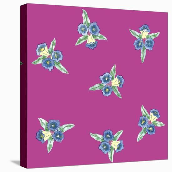 Flowers Pattern-Miguel Balbás-Stretched Canvas