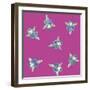 Flowers Pattern-Miguel Balbás-Framed Giclee Print