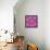 Flowers Pattern-Miguel Balbás-Framed Stretched Canvas displayed on a wall