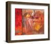 Flowers & Pears-Joadoor-Framed Art Print