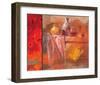 Flowers & Pears-Joadoor-Framed Art Print