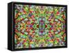 Flowers Pink 715-Howie Green-Framed Stretched Canvas