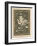 Flowers, Plate 31, Fantaisies Decoratives, Librairie de l'Art, Paris, 1887-Jules Auguste Habert-dys-Framed Giclee Print