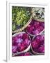 Flowers Prepared for Offerings, Yogyakarta, Java, Indonesia-Ian Trower-Framed Photographic Print