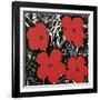 Flowers (Red), 1964-Andy Warhol-Framed Art Print