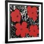 Flowers (Red), 1964-Andy Warhol-Framed Art Print