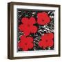 Flowers (Red), c.1964-Andy Warhol-Framed Art Print