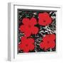 Flowers (Red), c.1964-Andy Warhol-Framed Art Print