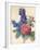 Flowers, Roses and Larkspur-Camile de Chanteraine-Framed Giclee Print