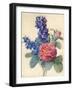 Flowers, Roses and Larkspur-Camile de Chanteraine-Framed Giclee Print