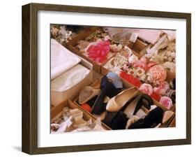 Flowers, Shoes and Other Accessories at Dior's Studio-Loomis Dean-Framed Photographic Print