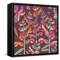 Flowers, Snapdragon Color-Belen Mena-Framed Stretched Canvas