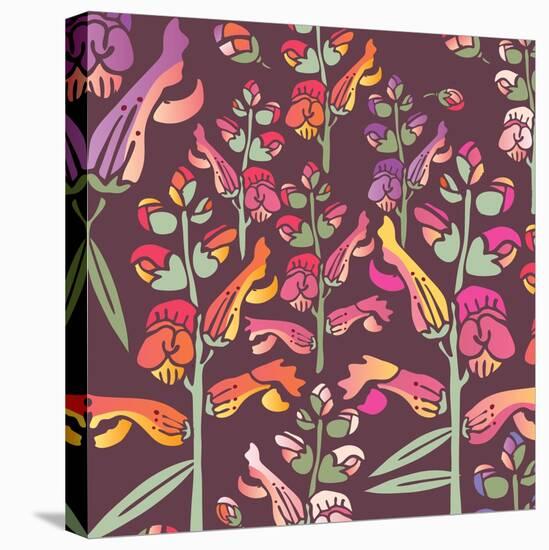 Flowers, Snapdragon Color-Belen Mena-Stretched Canvas