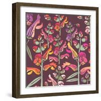 Flowers, Snapdragon Color-Belen Mena-Framed Giclee Print