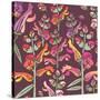 Flowers, Snapdragon Color-Belen Mena-Stretched Canvas