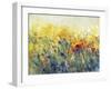 Flowers Sway I-Tim O'toole-Framed Art Print