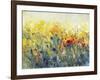 Flowers Sway I-Tim O'toole-Framed Art Print