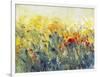 Flowers Sway I-Tim O'toole-Framed Art Print