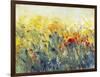 Flowers Sway I-Tim O'toole-Framed Art Print