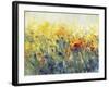 Flowers Sway I-Tim O'toole-Framed Art Print