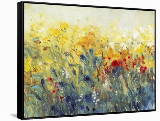 Flowers Sway I-Tim O'toole-Framed Stretched Canvas