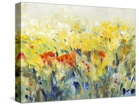 Flowers Sway II-Tim O'toole-Stretched Canvas