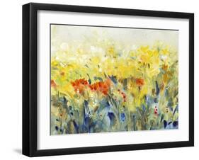 Flowers Sway II-Tim O'toole-Framed Art Print