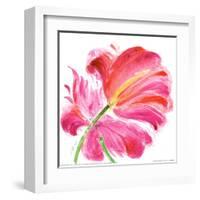 Flowers Symphony I-Celeste-Framed Art Print