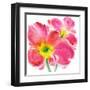 Flowers Symphony II-Celeste-Framed Art Print