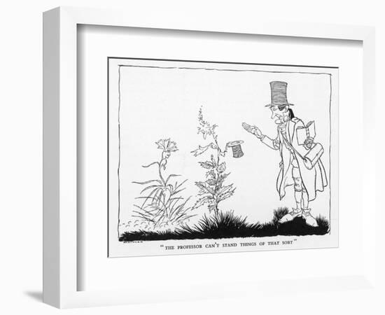 Flowers Talk Back-Arthur Rackham-Framed Art Print