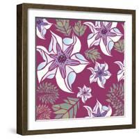 Flowers, Thornapple Color-Belen Mena-Framed Giclee Print