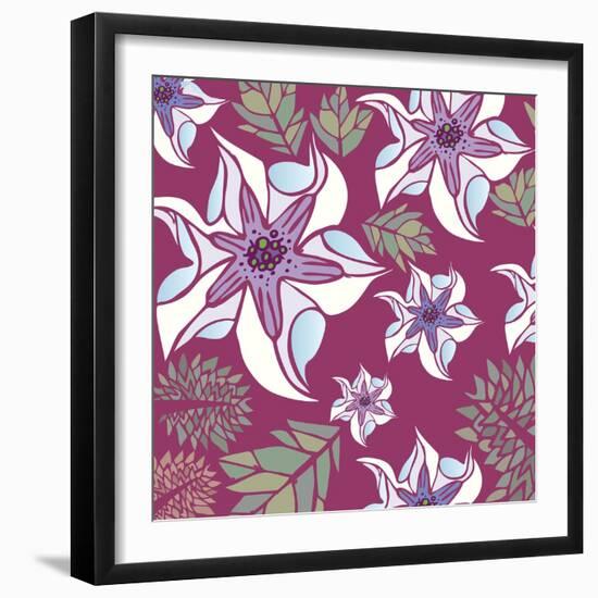 Flowers, Thornapple Color-Belen Mena-Framed Giclee Print