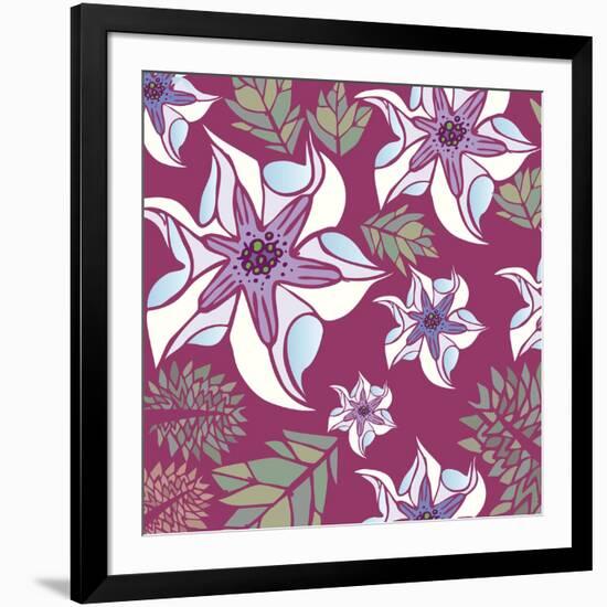 Flowers, Thornapple Color-Belen Mena-Framed Giclee Print