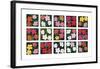 Flowers (various), 1964 - 1970-Andy Warhol-Framed Art Print