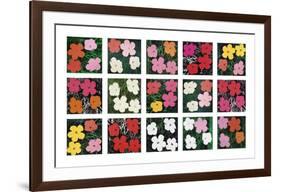 Flowers (various), 1964 - 1970-Andy Warhol-Framed Art Print