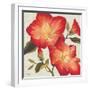 Flowers with Script II-Elizabeth Medley-Framed Art Print