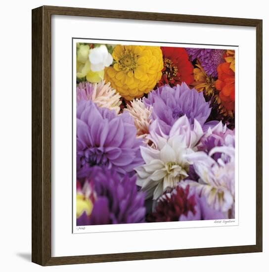 Flowers-Stacy Bass-Framed Giclee Print