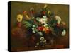 Flowers-Eugene Delacroix-Stretched Canvas