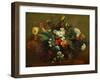 Flowers-Eugene Delacroix-Framed Premium Giclee Print