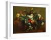 Flowers-Eugene Delacroix-Framed Premium Giclee Print