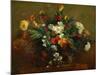 Flowers-Eugene Delacroix-Mounted Giclee Print