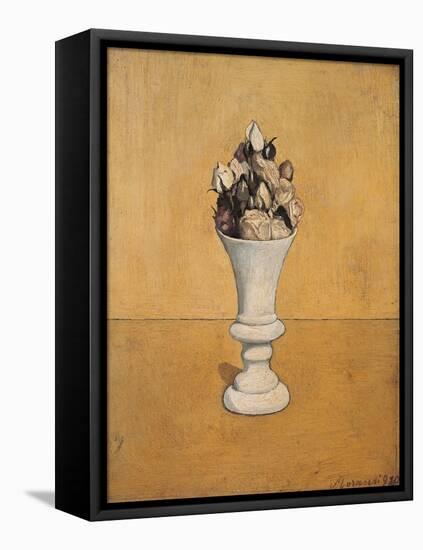 Flowers-Giorgio Morandi-Framed Stretched Canvas