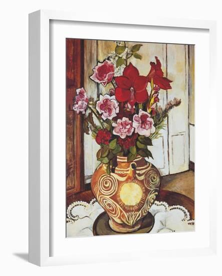 Flowers-Suzanne Valadon-Framed Giclee Print