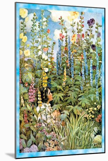 Flowers-Jessie Willcox-Smith-Mounted Art Print