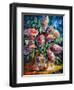 Flowers-Leonid Afremov-Framed Art Print
