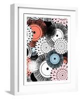 Flowers-null-Framed Art Print