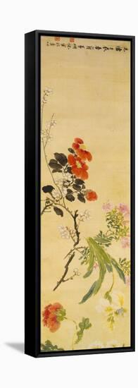 Flowers-Ni Tian-Framed Stretched Canvas