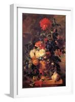 Flowers-Berthe Morisot-Framed Art Print