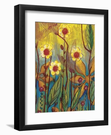 Flowers-Anne Cote-Framed Premium Giclee Print