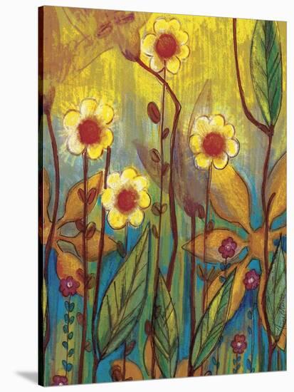 Flowers-Anne Cote-Stretched Canvas